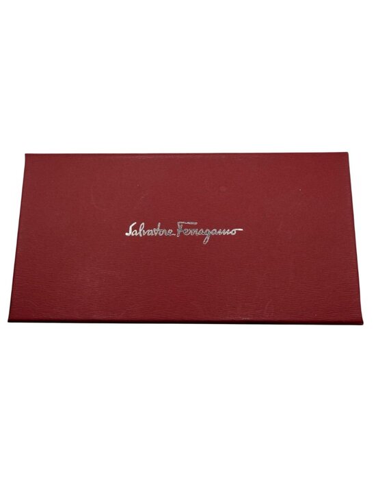 Salvatore Ferragamo Round Brown Gradient Sunglasses With Case & Box main image 5